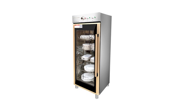 红外线热风餐具消毒柜商用450L立式单开门大容量餐厅食堂保洁碗柜