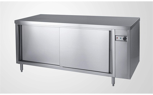 职工食堂商用厨房设备不锈钢橱柜双通打荷台柜