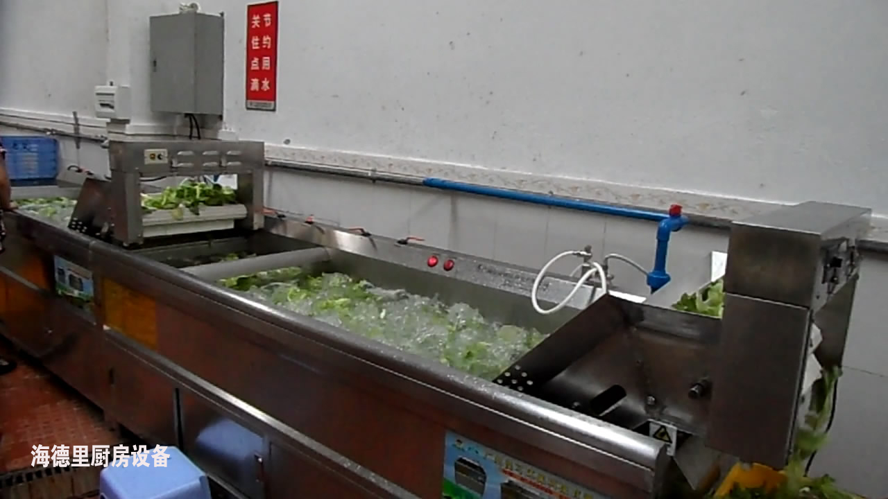 无锡厨房设备厂家研制出新一代洗菜机